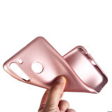 Galaxy A21 Uyumlu Zore Premier Silikon Kapak-Rose Gold