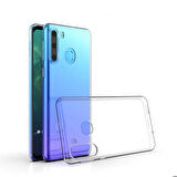 Galaxy A11 Uyumlu Zore Süper Silikon Kapak-Renksiz