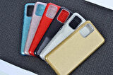 Galaxy S20 Plus Uyumlu Zore Shining Silikon-Gold