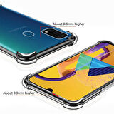 Galaxy M31 Uyumlu Zore Nitro Anti Shock Silikon-Renksiz