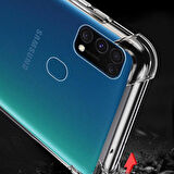 Galaxy M31 Uyumlu Zore Nitro Anti Shock Silikon-Renksiz
