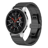 Gear S3 (22mm) Uyumlu KRD-16 Metal Zore Kordon-Beyaz