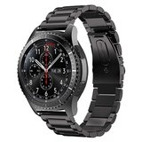 ​​Galaxy Watch 46mm (22mm) Uyumlu KRD-04 Metal Zore Kordon-Siyah