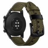 Huawei Watch GT 3 42mm Uyumlu KRD-19 Deri Zore Kordon-Siyah