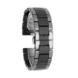 Huawei Watch GT 3 46mm Mat Seramik Metal Zore Kordon-Siyah