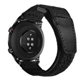 Huawei Watch GT 3 42mm Magic Nylon Zore Kordon-Siyah