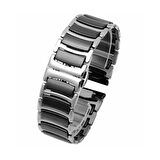 Huawei Watch GT 3 42mm Seramik Metal Zore Kordon-Beyaz-Gümüş
