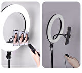 RL-21 Işıklı Telefon Tutucu Ring Light