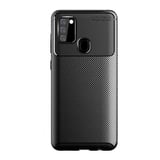 Galaxy A21S Uyumlu Zore Negro Silikon Kapak-Lacivert