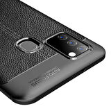 Galaxy A21S Uyumlu Zore Niss Silikon Kapak-Lacivert