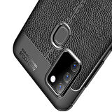 Galaxy A21S Uyumlu Zore Niss Silikon Kapak-Lacivert