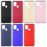 Galaxy A21S Uyumlu Zore Premier Silikon Kapak-Siyah