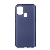 Galaxy A21S Uyumlu Zore Premier Silikon Kapak-Lacivert