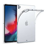 iPad Pro 11 2020 (2.Nesil) - Uyumlu Uyumlu ​ALT Tablet Süper Silikon Kapak-Renksiz