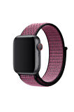 Apple Watch Ultra 49mm Kordon Uyumlu KRD-03 Hasır Strap Kayış 54-Vitamin C