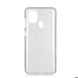 Galaxy A21S Uyumlu Zore Shining Silikon-Gri