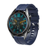 Huawei GT2 46mm KRD-23 Uyumlu Zore Kordon-Lacivert