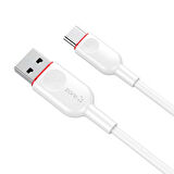 Beyaz ​XMac Serisi ZR-X2 Type-C 2 in 1 Şarj Seti-Zore