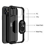 iPhone 12 Mini Uyumlu Zore Mola Kılıf-Kırmızı