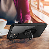 iPhone 12 Uyumlu Zore Mola Kılıf-Siyah