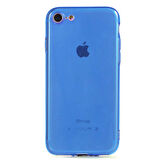 iPhone 7 Uyumlu Zore Mun Silikon-Lacivert