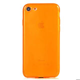 iPhone SE 2022 Uyumlu Zore Mun Silikon-Turuncu