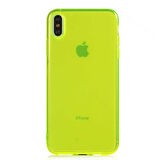 iPhone XS Max 6.5 Uyumlu Zore Mun Silikon-Sarı