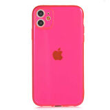iPhone 11 Uyumlu Zore Mun Silikon-Pembe