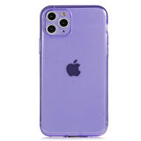 iPhone 11 Pro Uyumlu Zore Mun Silikon-Mor