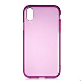 iPhone XR 6.1 Uyumlu Zore Bistro Kapak-Mor