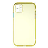 iPhone 11 Uyumlu Zore Bistro Kılıf-Sarı