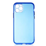 iPhone 11 Pro Uyumlu Zore Bistro Kapak-Mavi