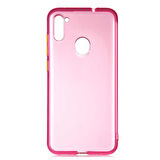 Galaxy A11 Uyumlu Zore Bistro Kapak-Pembe