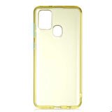 Galaxy A21S Uyumlu Zore Bistro Kapak-Sarı