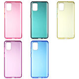 Galaxy A71 Uyumlu Zore Bistro Kapak-Koyu Yeşil