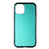 iPhone 12 Pro Max Uyumlu Zore Bistro Kılıf-Koyu Yeşil