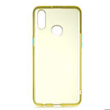 Galaxy A10S Uyumlu Zore Bistro Kapak-Sarı