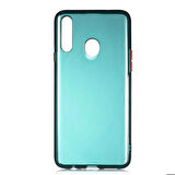 Galaxy A20S Uyumlu Zore Bistro Kapak-Koyu Yeşil