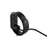 Siyah Xiaomi Mi Band 5 Usb Şarj Kablosu-Zore