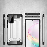 Galaxy Note 20 Uyumlu Zore Crash Silikon Kapak-Mavi