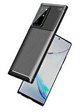 Galaxy Note 20 Ultra Uyumlu Zore Negro Silikon Kapak-Siyah