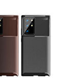 Galaxy Note 20 Ultra Uyumlu Zore Negro Silikon Kapak-Siyah