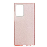 Galaxy Note 20 Ultra Uyumlu Zore Shining Silikon-Rose Gold