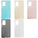Galaxy Note 20 Ultra Uyumlu Zore Shining Silikon-Rose Gold