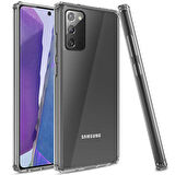 Galaxy Note 20 Uyumlu Zore Nitro Anti Shock Silikon-Renksiz
