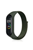 Xiaomi Mi Band 6 Uyumlu Krd-03 Hasır Kordon-no30