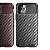 iPhone 12 Pro Uyumlu Zore Negro Silikon Kılıf-Siyah