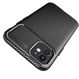 iPhone 12 Uyumlu Zore Negro Silikon Kılıf-Kahverengi