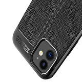 iPhone 12 Uyumlu Zore Niss Silikon Kılıf-Kırmızı