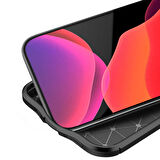 iPhone 12 Pro Max Uyumlu Zore Niss Silikon Kılıf-Siyah